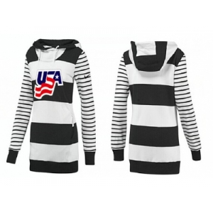 NHL Women Team USA Olympic Logo Pullover Hoodie 19