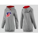 NHL Women Team USA Olympic Logo Pullover Hoodie 26