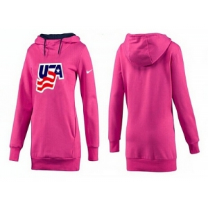 NHL Women Team USA Olympic Logo Pullover Hoodie 27