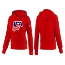 NHL Women Team USA Olympic Logo Pullover Hoodie 4