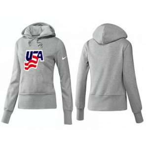 NHL Women Team USA Olympic Logo Pullover Hoodie 7