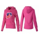 NHL Women Team USA Olympic Logo Pullover Hoodie 9