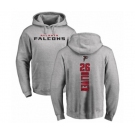 Football Atlanta Falcons #26 Isaiah Oliver Ash Backer Pullover Hoodie