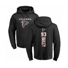 Football Atlanta Falcons #93 Allen Bailey Ash Backer Pullover Hoodie