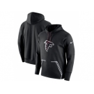 Men Atlanta Falcons Nike Black Champ Drive Vapor Speed Pullover Hoodie