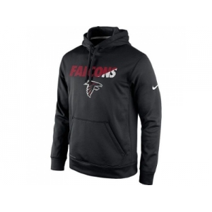 Men's Atlanta Falcons Nike Black Kick Off Staff Performance Pullover Hoodie
