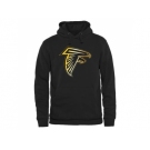 Men's Atlanta Falcons Pro Line Black Gold Collection Pullover Hoodie