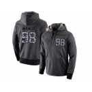 NFL Men's Nike Atlanta Falcons #98 Takkarist McKinley Stitched Black Anthracite Salute to Service Player Performance Hoodie