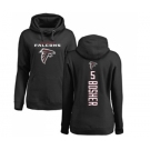 NFL Women's Nike Atlanta Falcons #5 Matt Bosher Black Backer Pullover Hoodie