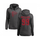 NFL Women's Nike Atlanta Falcons #99 Terrell McClain Ash One Color Pullover Hoodie