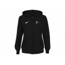 Women Atlanta Falcons Stadium Rally Full Zip Hoodie Black