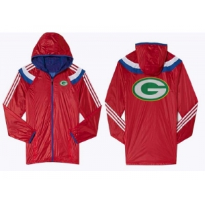 NFL Green Bay Packers dust coat trench coat windbreaker 2