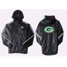 NFL Green Bay Packers dust coat trench coat windbreaker 3