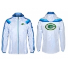 NFL Green Bay Packers dust coat trench coat windbreaker 7