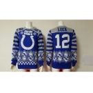 Nike Indianapolis Colts #12 Andrew Luck Sweater