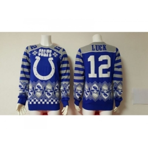 Nike Indianapolis Colts #12 Andrew Luck Sweater