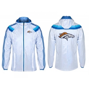 NFL Denver Broncos dust coat trench coat windbreaker 10
