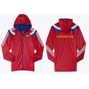 NFL Denver Broncos dust coat trench coat windbreaker 15