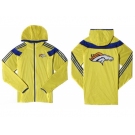 NFL Denver Broncos dust coat trench coat windbreaker 2