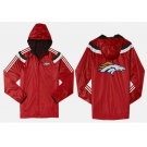 NFL Denver Broncos dust coat trench coat windbreaker 3