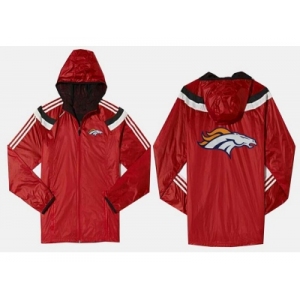 NFL Denver Broncos dust coat trench coat windbreaker 3