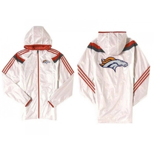 NFL Denver Broncos dust coat trench coat windbreaker 4