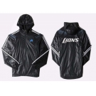 NFL Detroit Lions dust coat trench coat windbreaker 17