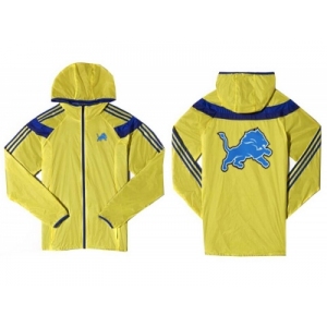 NFL Detroit Lions dust coat trench coat windbreaker 3