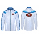 NFL San Francisco 49ers dust coat trench coat windbreaker 10