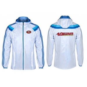 NFL San Francisco 49ers dust coat trench coat windbreaker 12
