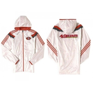 NFL San Francisco 49ers dust coat trench coat windbreaker 19