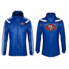 NFL San Francisco 49ers dust coat trench coat windbreaker 1