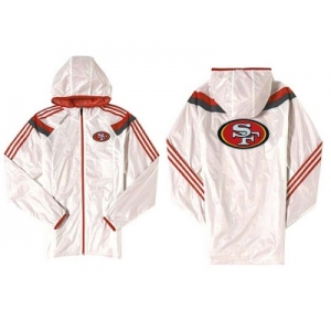 NFL San Francisco 49ers dust coat trench coat windbreaker 4