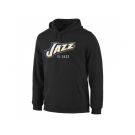 Utah Jazz Noches Enebea Black Pullover Hoodie