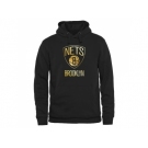 Brooklyn Nets Gold Collection Pullover Hoodie Black
