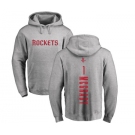 NBA Nike Houston Rockets #1 Tracy McGrady Ash Backer Pullover Hoodie