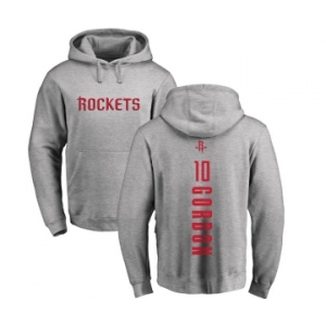 NBA Nike Houston Rockets #10 Eric Gordon Ash Backer Pullover Hoodie
