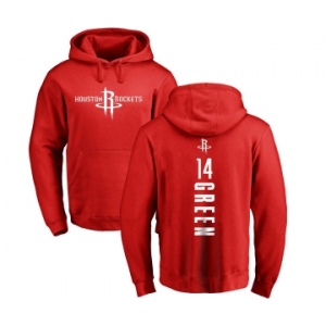 NBA Nike Houston Rockets #14 Gerald Green Red Backer Pullover Hoodie