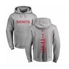 NBA Nike Houston Rockets #2 Brandon Knight Ash Backer Pullover Hoodie