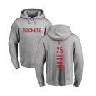 NBA Nike Houston Rockets #25 Robert Horry Ash Backer Pullover Hoodie