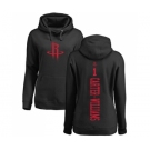 NBA Women's Nike Houston Rockets #1 Michael Carter-Williams Black One Color Backer Pullover Hoodie