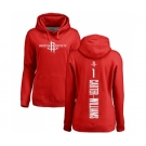 NBA Women's Nike Houston Rockets #1 Michael Carter-Williams Red Backer Pullover Hoodie