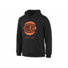 New York Knicks Noches Enebea Black Pullover Hoodie