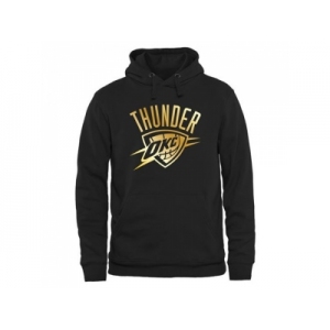 Oklahoma City Thunder Gold Collection Pullover Hoodie Black