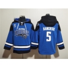 Men's Orlando Magic #5 Paolo Banchero Blue Ageless Must-Have Lace-Up Pullover Hoodie