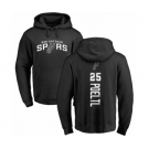 NBA Nike San Antonio Spurs #25 Jakob Poeltl Black Backer Pullover Hoodie