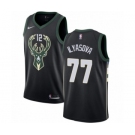 Youth Nike Milwaukee Bucks #77 Ersan Ilyasova Swingman Black NBA Jersey - Statement Edition