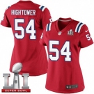 Women's Nike New England Patriots #54 Dont'a Hightower Limited Red Alternate Super Bowl LI 51 NFL Jersey