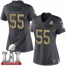 Women's Nike New England Patriots #55 Jonathan Freeny Limited Black 2016 Salute to Service Super Bowl LI 51 NFL Jersey