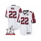 Men's Nike Atlanta Falcons #22 Keanu Neal Limited White Super Bowl LI 51 NFL Jersey